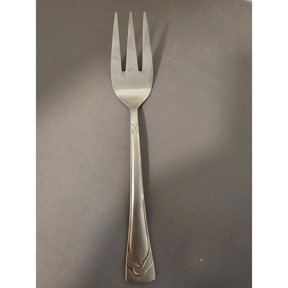 Cambridge Stainless Steel 9" (inch) Serving Fork - Silver, China - Picture 1 of 6